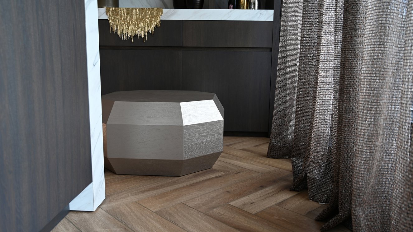 Radiant Bijzettafel Diamond  Eiken