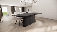 Reggio Wide Grote Ovale Poot Tafel