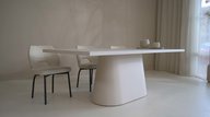 Reggio Wide Ovaal  Eettafel Rechthoekig Eiken | PUUUR