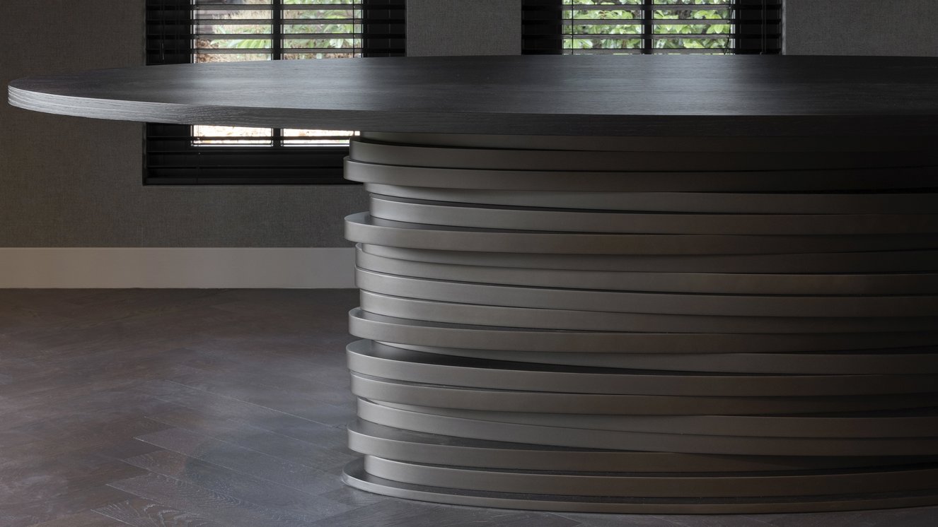 Carino Eettafel Ovaal Eiken