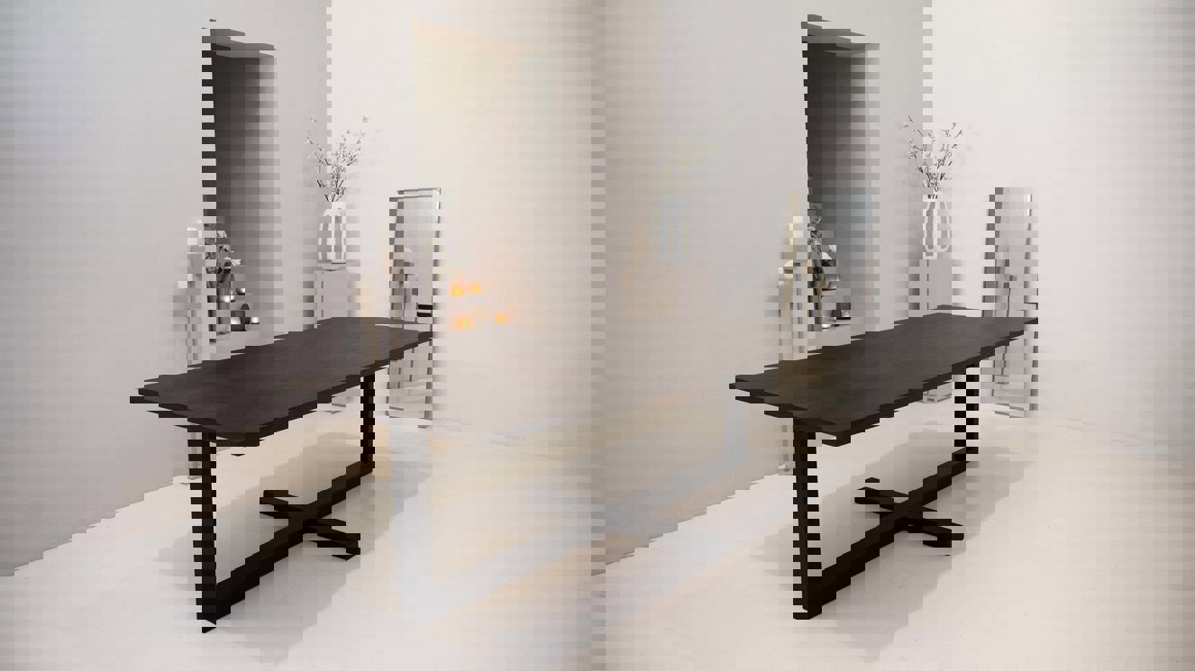 Riviera Eettafel Rechthoekig Eiken