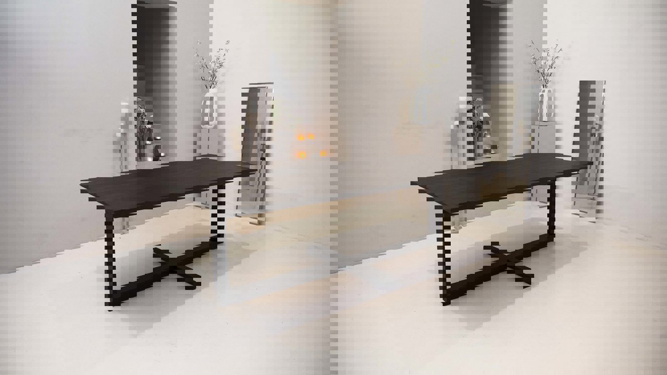 Riviera Eettafel Rechthoekig Eiken