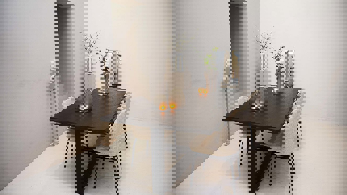 Riviera Eettafel Rechthoekig Eiken