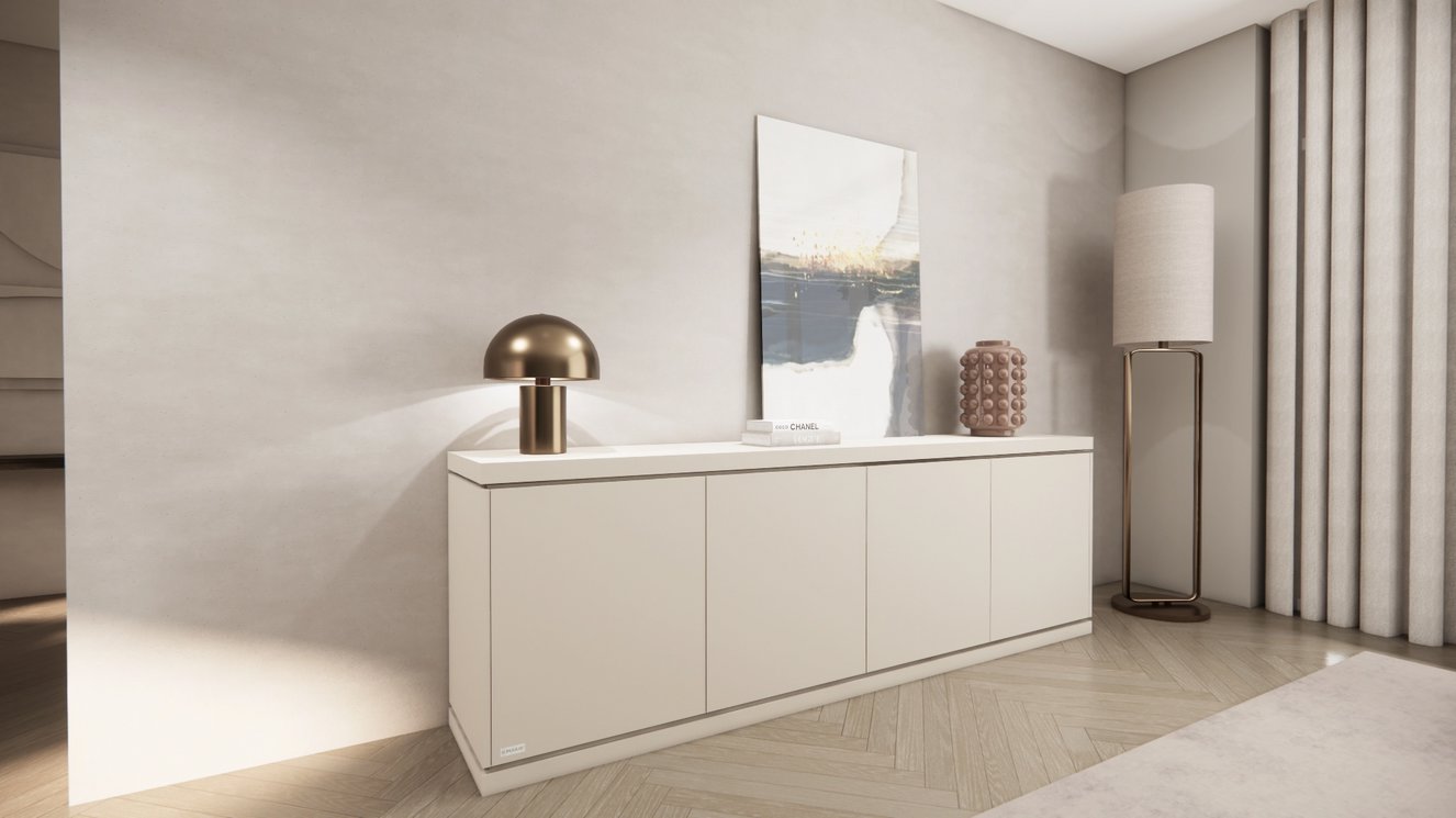 Rockefeller Dressoir 4-deurs Staand