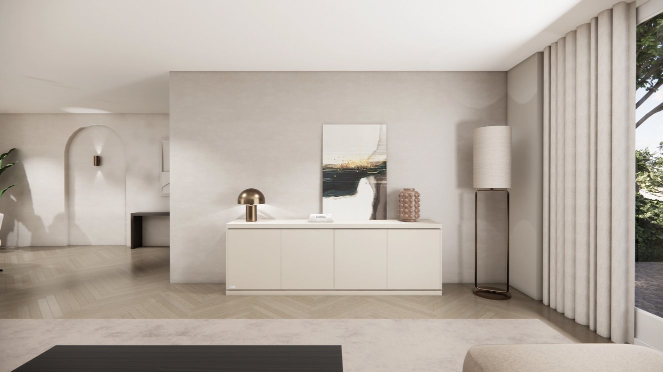 Rockefeller Dressoir 4-deurs Staand