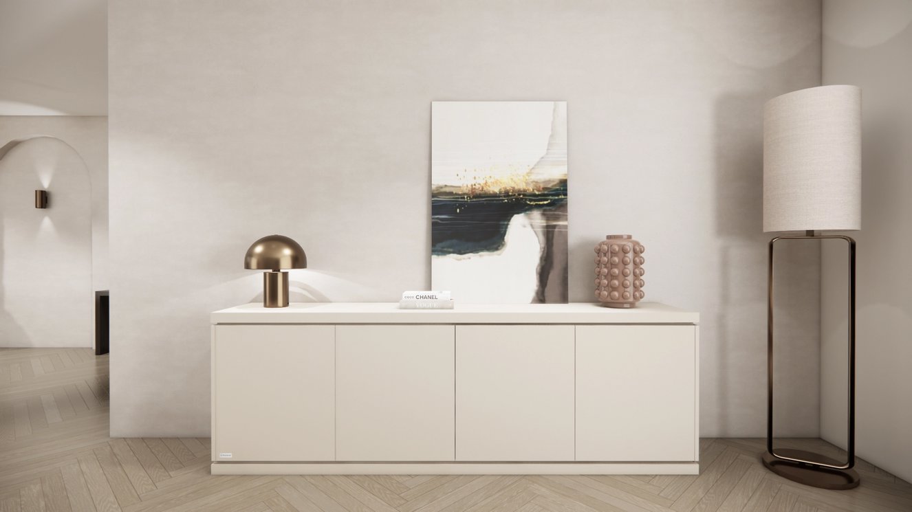 Rockefeller Dressoir 4-deurs Staand