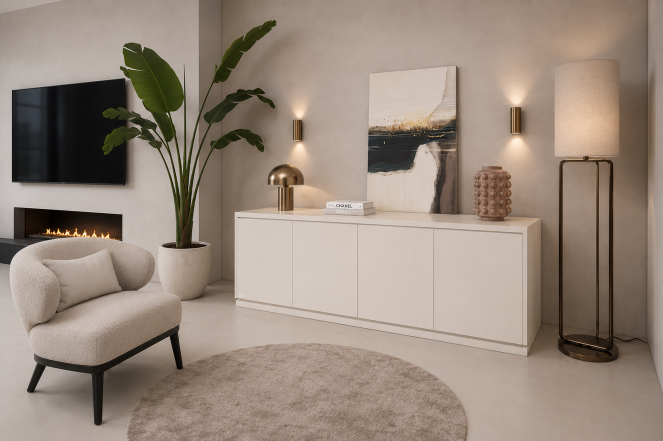 Rockefeller Dressoir 4-deurs Staand