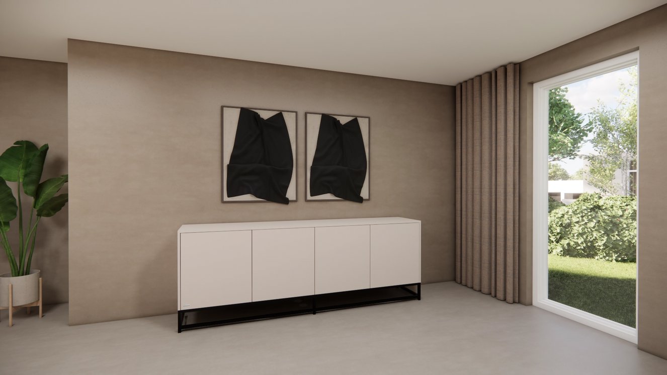 Rockefeller Dressoir 5-deurs Staand Eiken