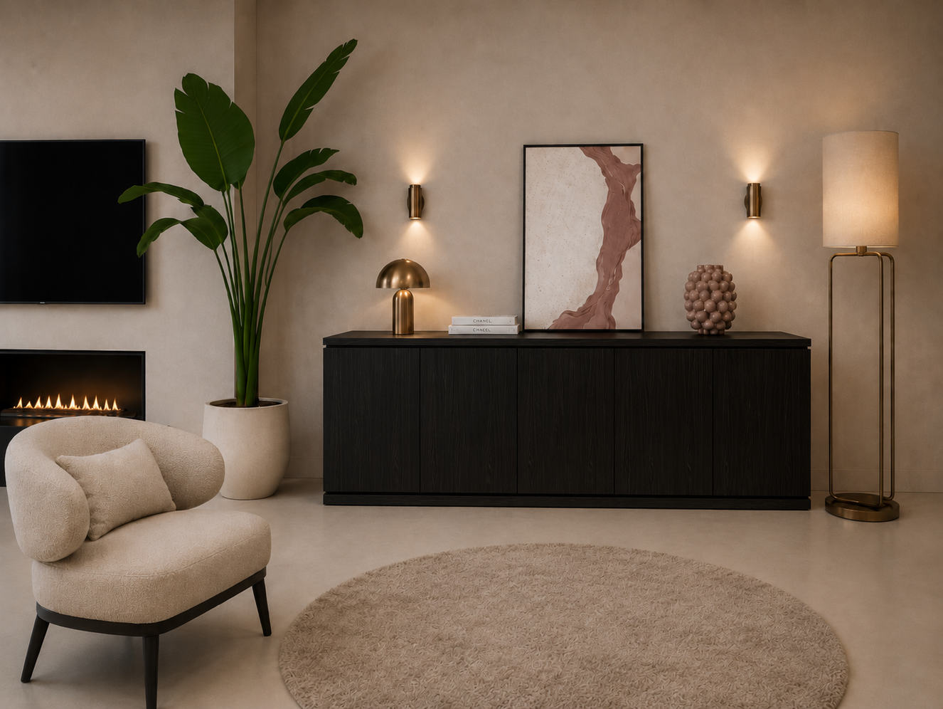 Rockefeller Dressoir 5-deurs Staand Eiken
