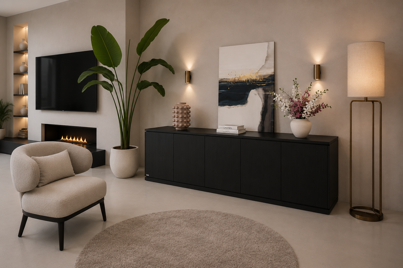 Rockefeller Dressoir 5-deurs Staand Eiken