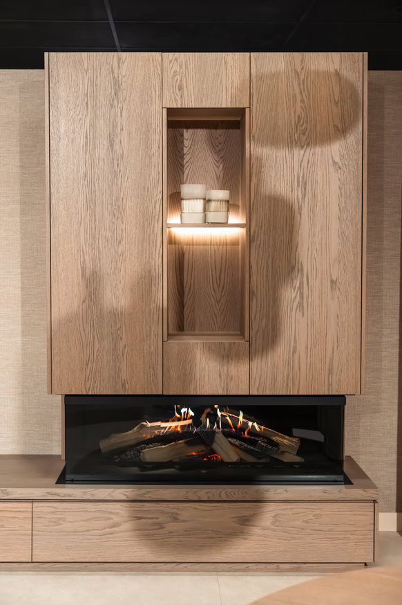 Rockefeller Prestige Kalfire E-one 130 S 4-kleppen Chimney Grand