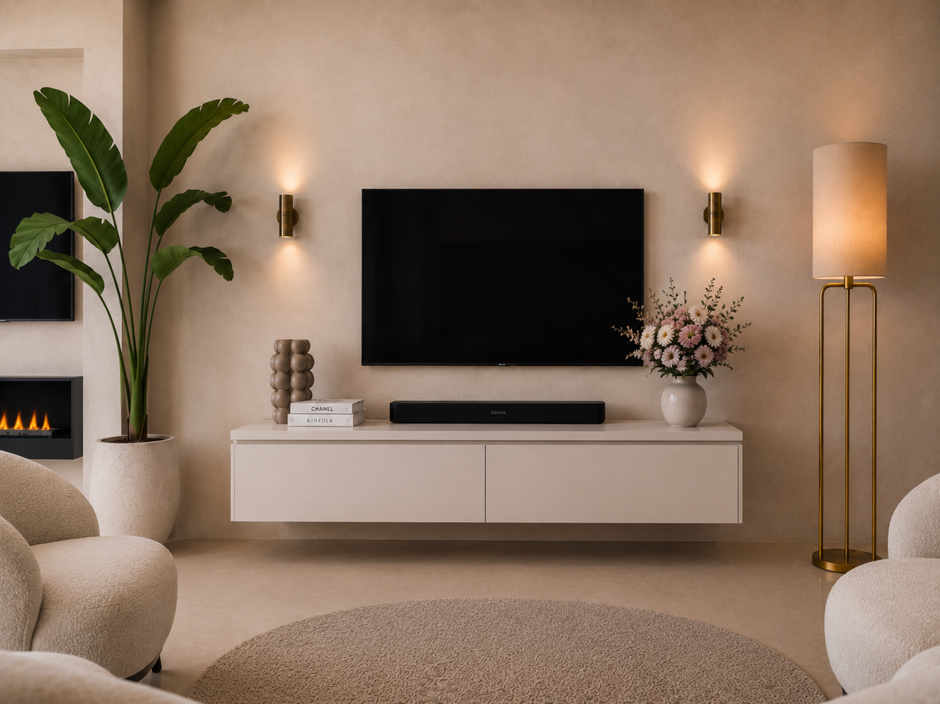 Tv-Meubel	Rockefeller 2 Kleppen MDF
