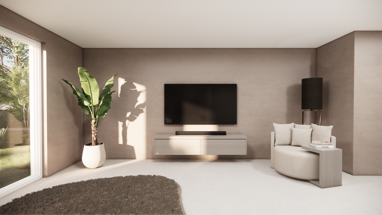 Tv-Meubel	Rockefeller 2 Kleppen Eiken