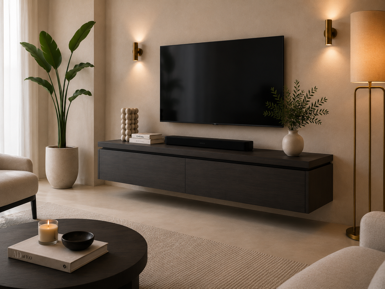 Tv-Meubel	Rockefeller 2 Kleppen Eiken