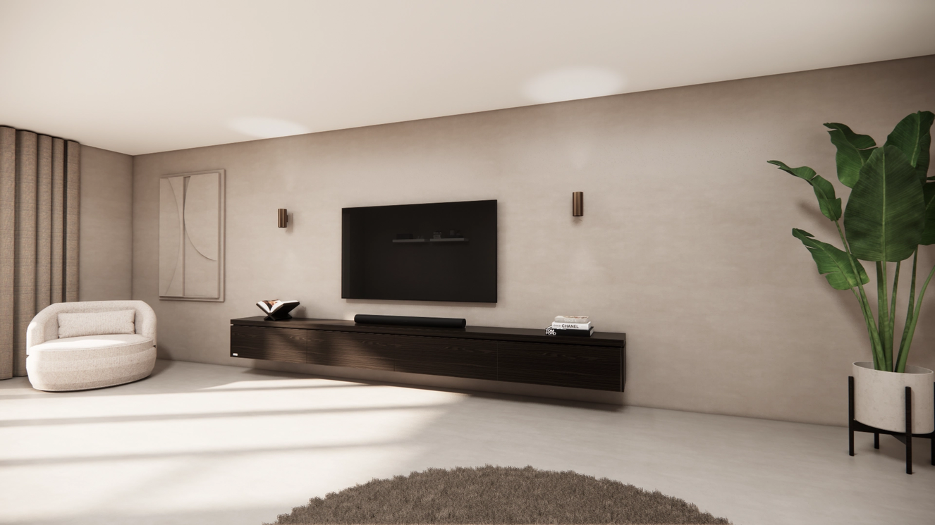 Tv-Meubel	Rockefeller 4-kleppen Eiken