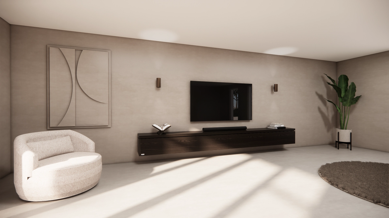 Tv-Meubel	Rockefeller 4-kleppen Eiken