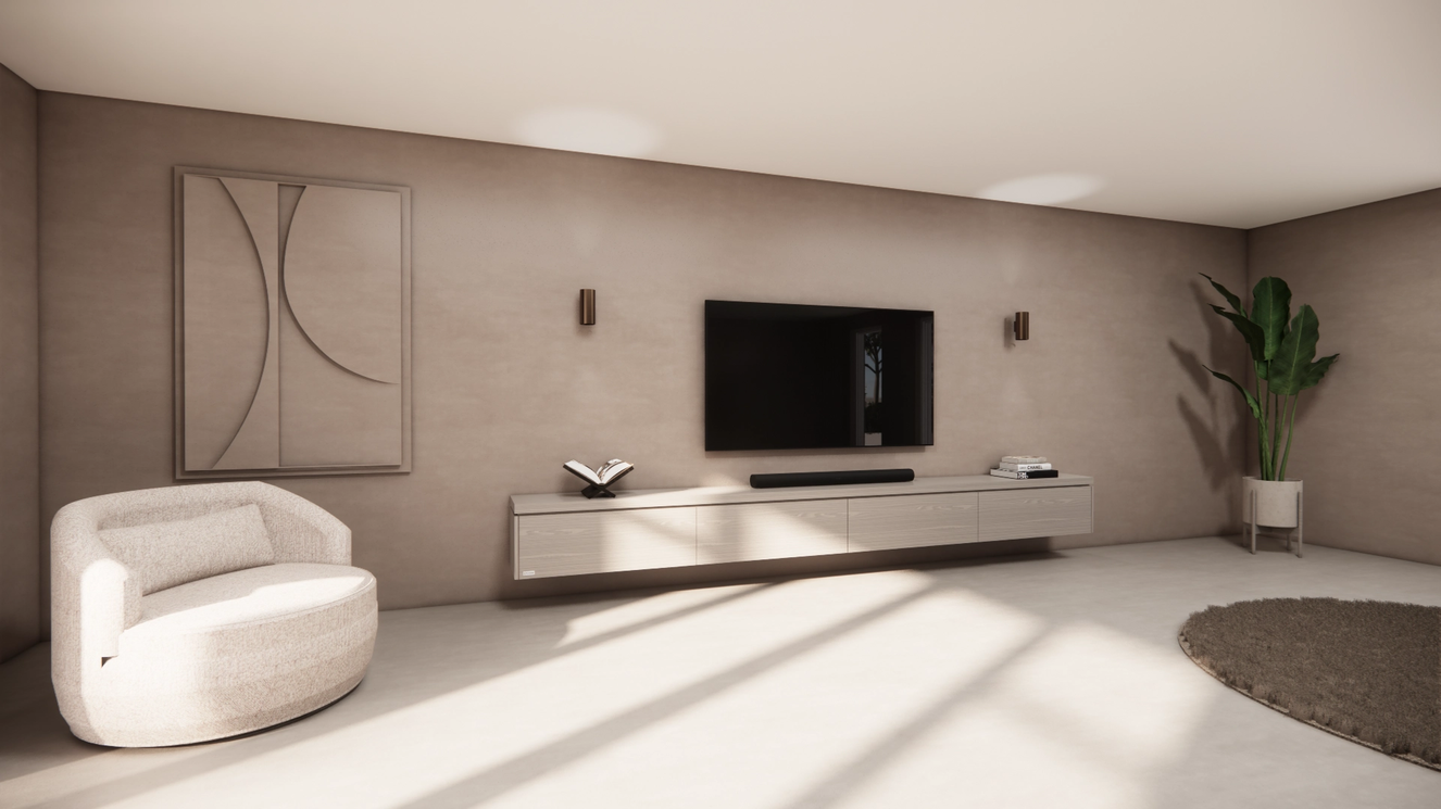 Tv-Meubel	Rockefeller 4-kleppen Eiken