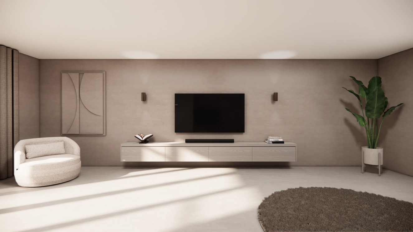 Tv-Meubel	Rockefeller 4-kleppen Eiken