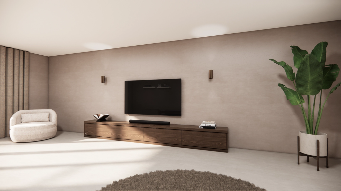 Tv-Meubel	Rockefeller 4-kleppen Eiken