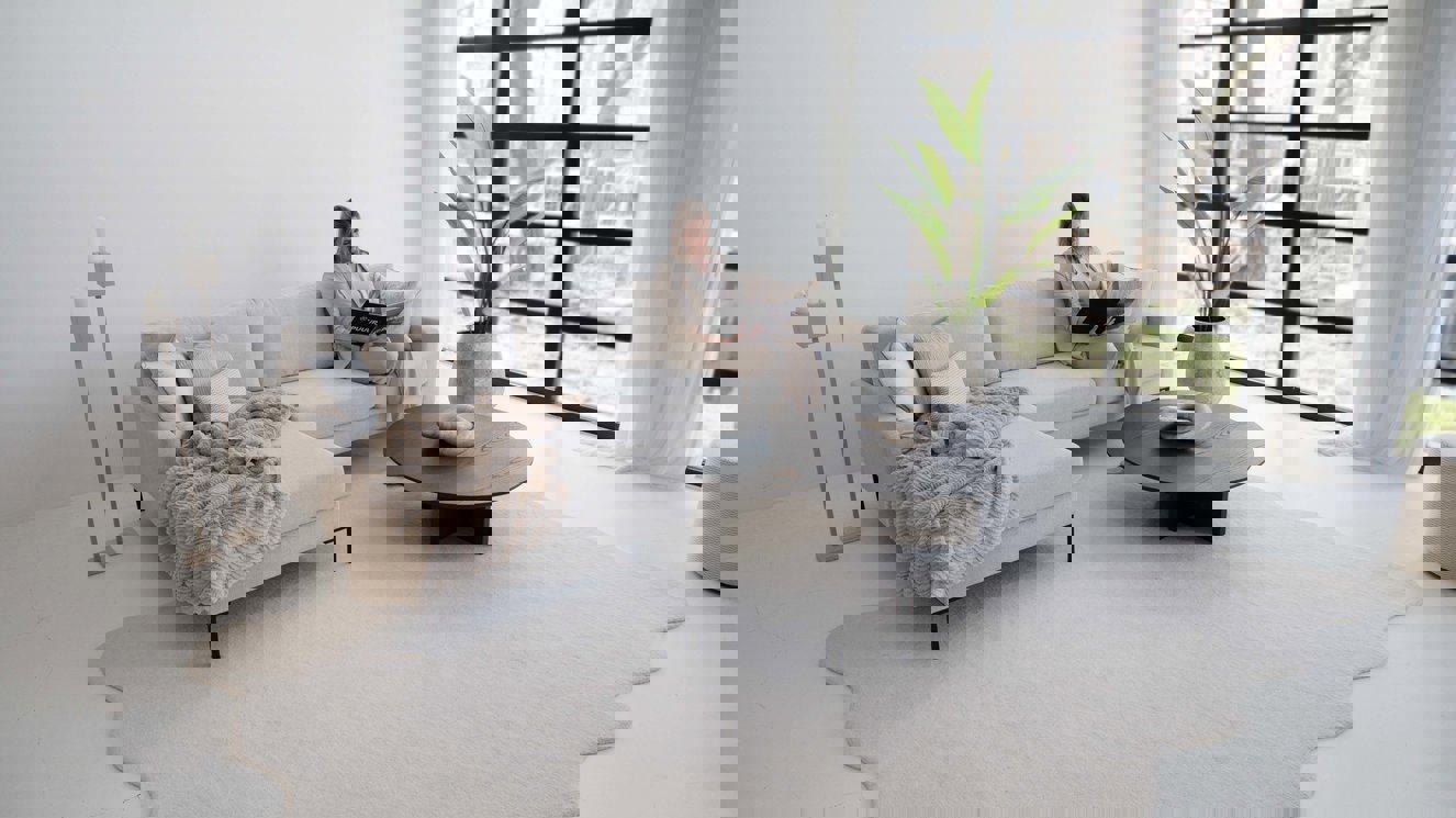 Roma Salontafel Rond Eiken