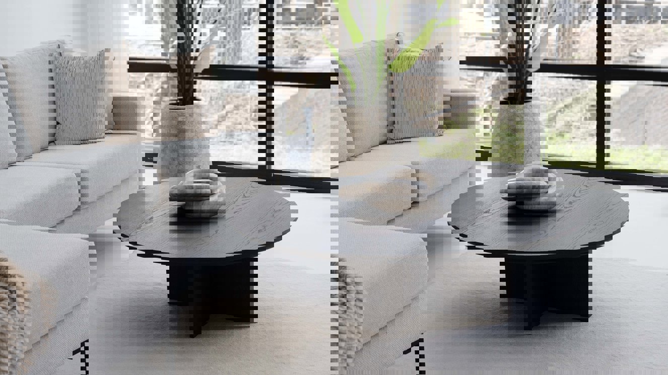 Roma Salontafel Rond Eiken