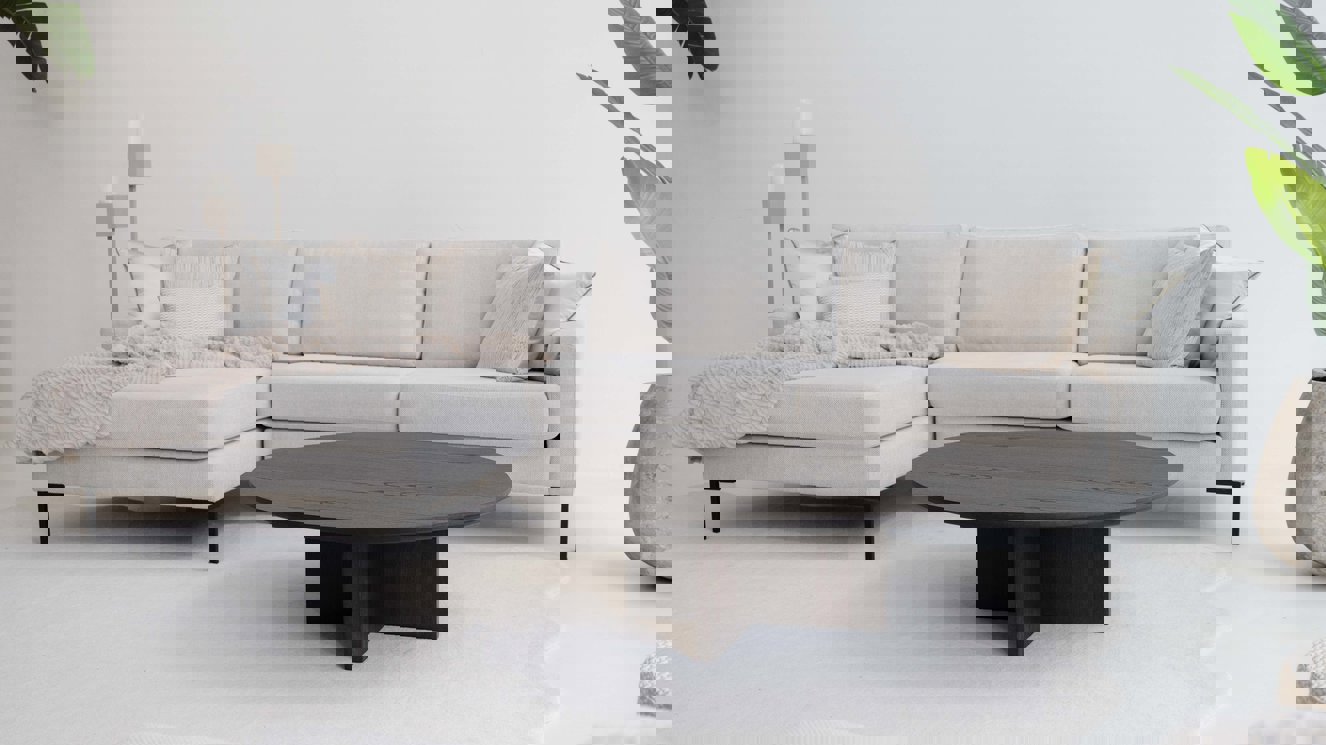 Roma Salontafel Rond Eiken