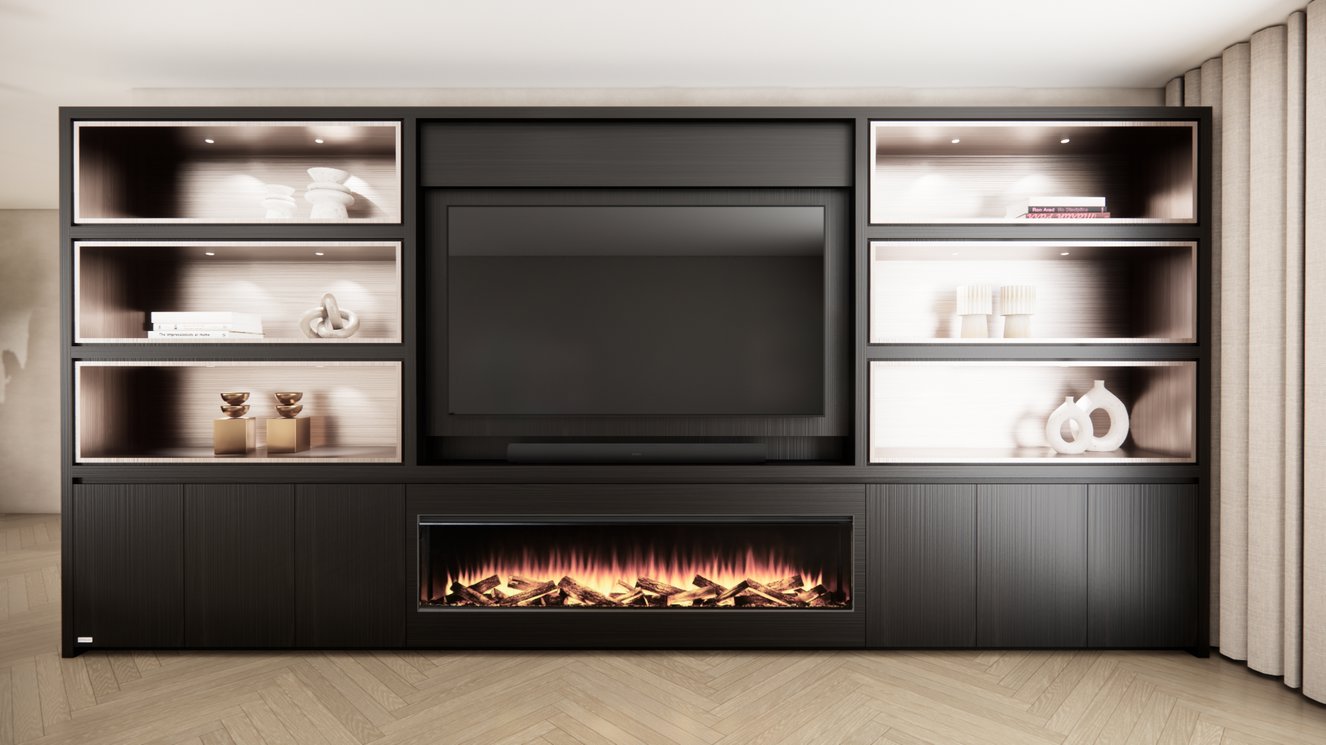 Cinewall	Rowan Royal-size 420-480	cm Eiken British	Fires