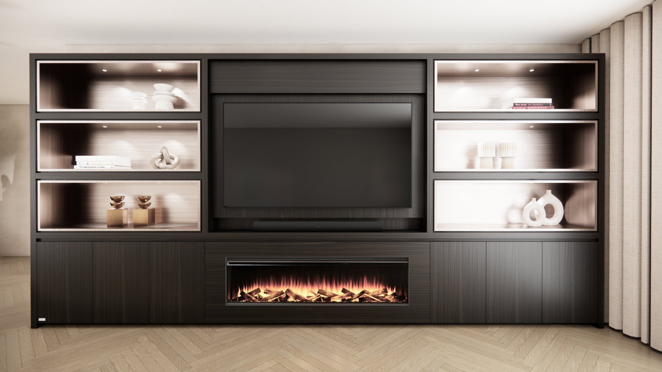 Cinewall	Rowan Royal-size 420-480	cm Eiken British	Fires