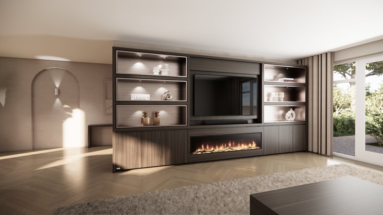 Cinewall	Rowan Royal-size 420-480	cm Eiken Dimplex