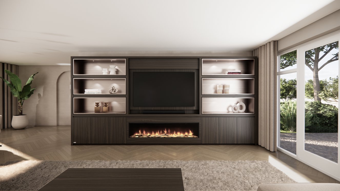 Cinewall	Rowan Royal-size 420-480	cm Eiken Dimplex