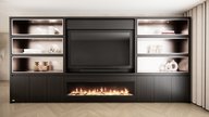Rowan Cinewall Royal-size 420-480 cm Eiken Dimplex 74Inch