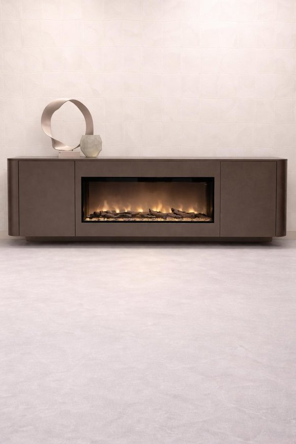 Runa Dressoir 2-deurs met haard