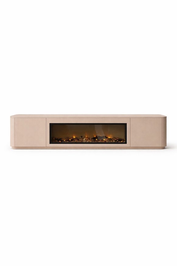 Runa Dressoir 2-deurs met haard