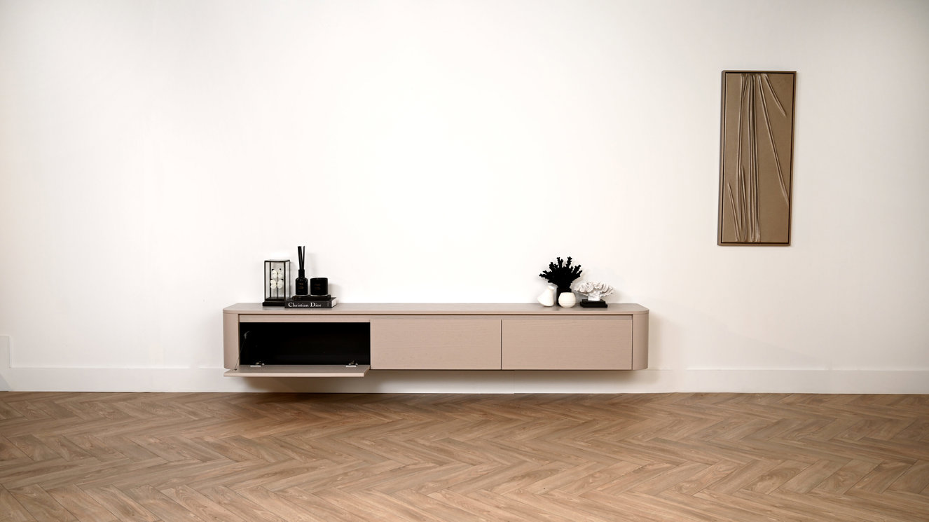 Tv-Meubel	Runa 3-kleppen Eiken