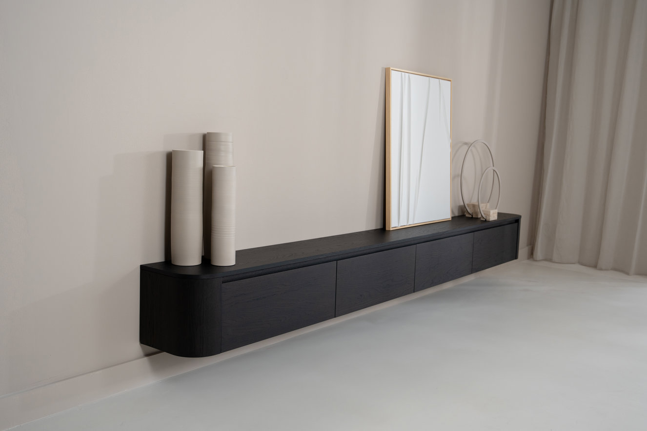 Tv-Meubel	Runa 4 Kleppen eiken