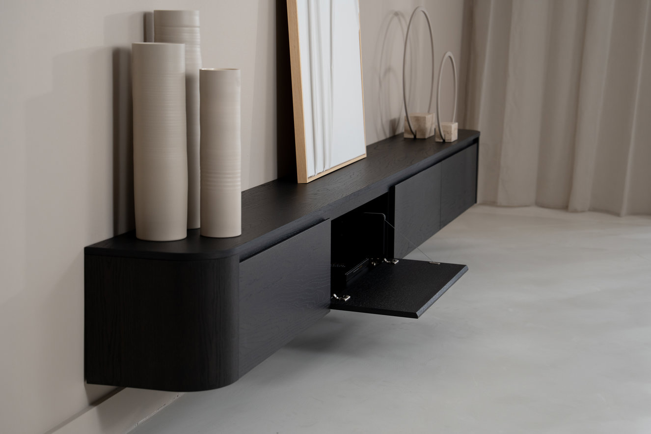 Tv-Meubel	Runa 4 Kleppen eiken