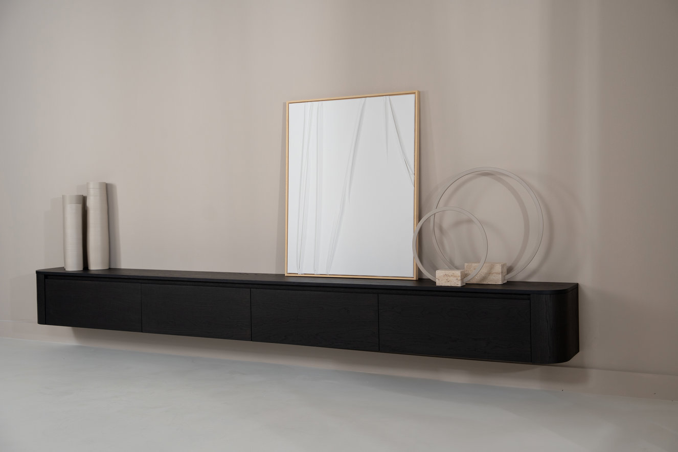 Tv-Meubel	Runa 4 Kleppen eiken