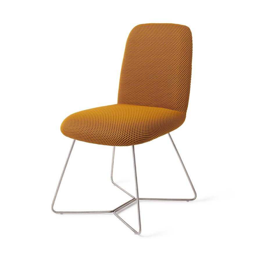 Taiwa Groovy Garam Eetkamerstoel Beehive Steel