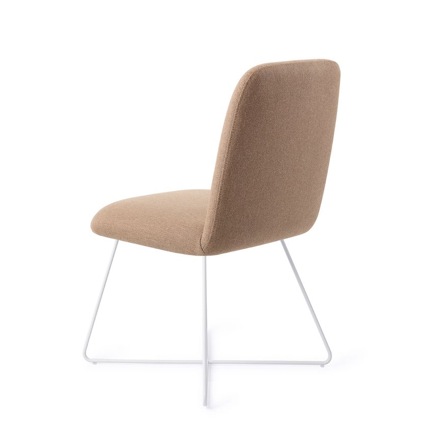 Taiwa Whisper Wheat Eetkamerstoel Cross White