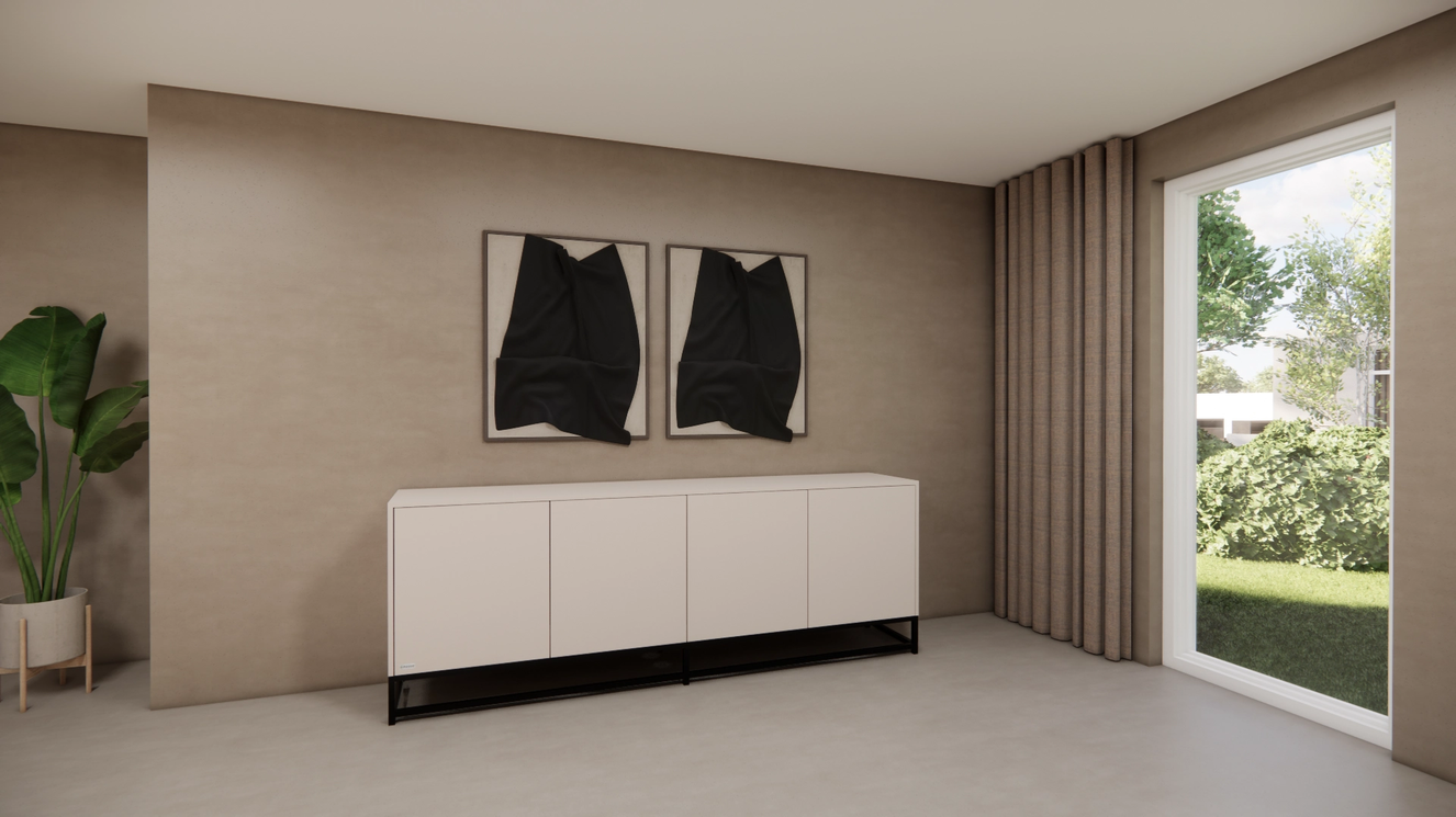 Thompson Dressoir 4-deurs Staand