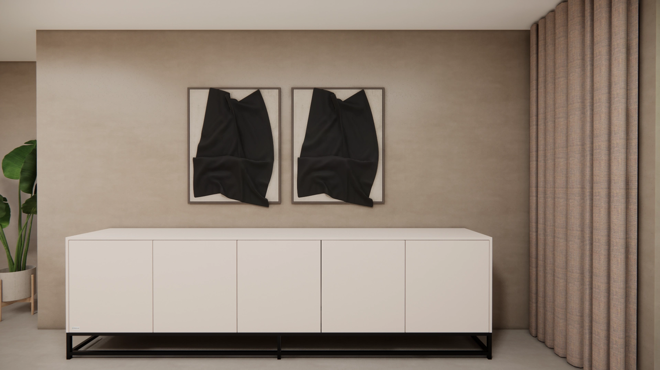 Thompson Dressoir 5-deurs Staand