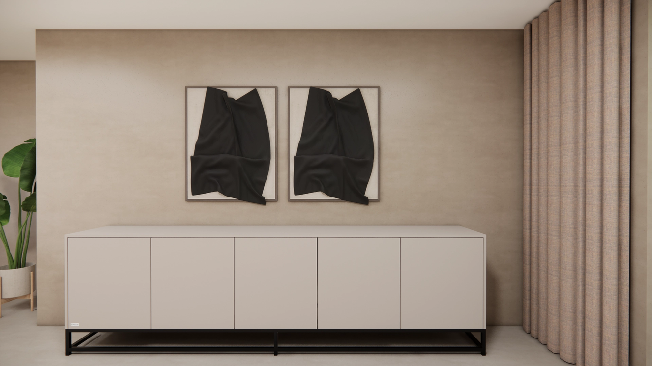 Thompson Dressoir 5-deurs Staand