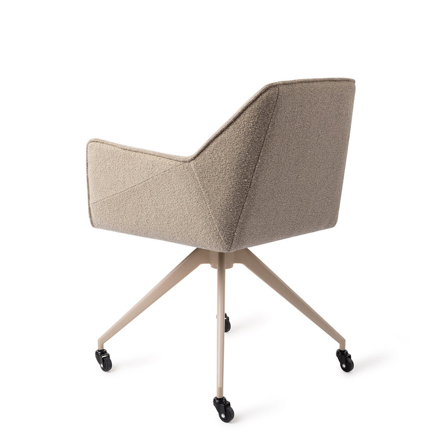 Tome Great Greige Eetkamerstoel Glide Beige