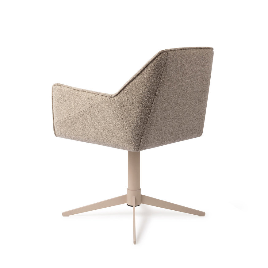 Tome Great Greige Eetkamerstoel Quad Beige