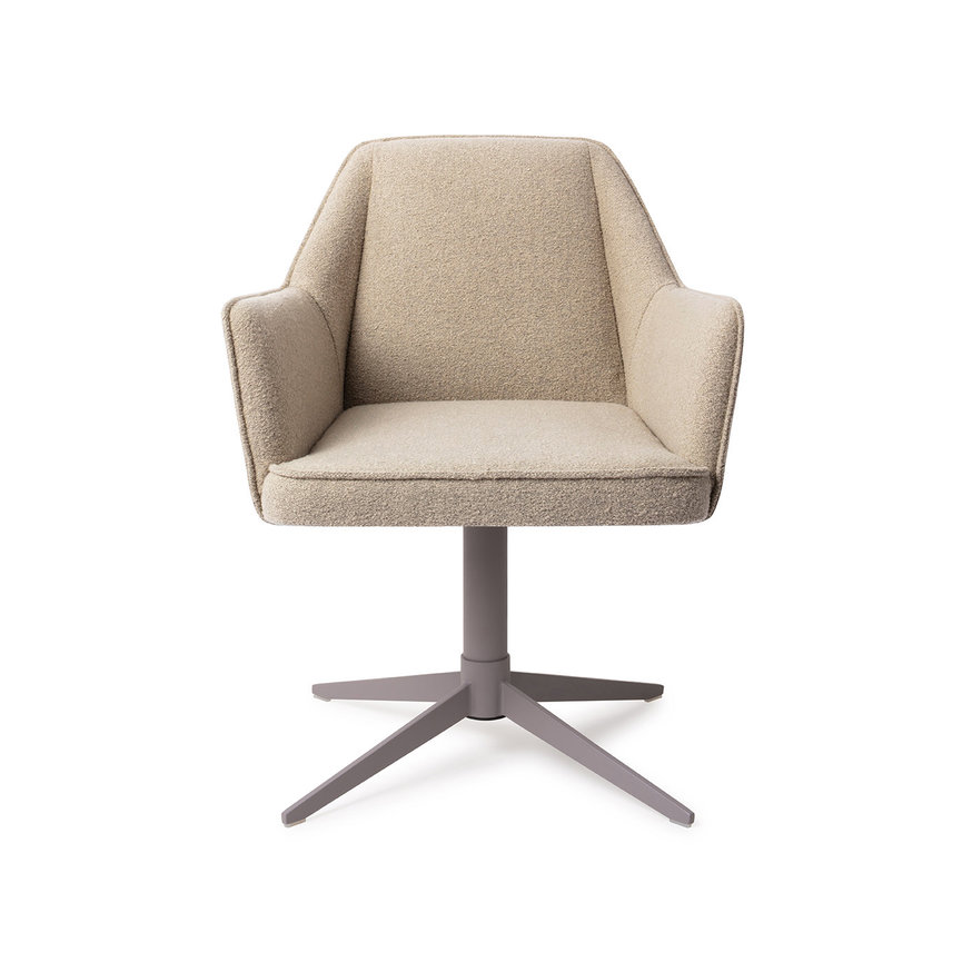 Tome Great Greige Eetkamerstoel Quad Grey