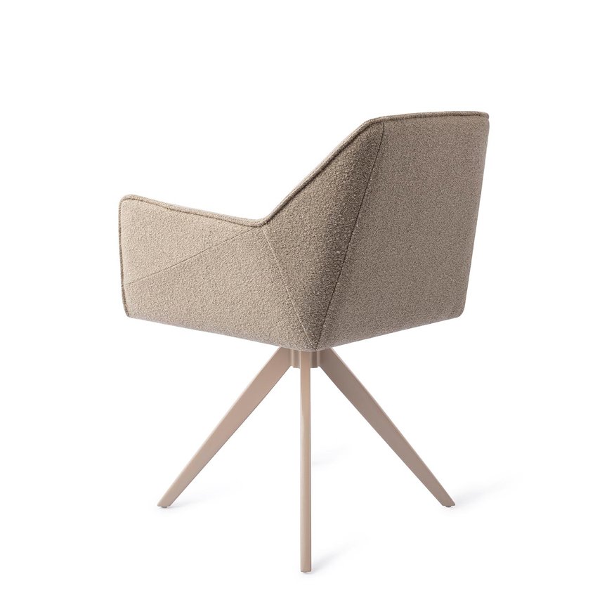 Tome Great Greige Eetkamerstoel Turn Beige