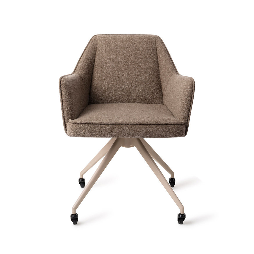 Tome Idaho Potato Eetkamerstoel Glide Beige