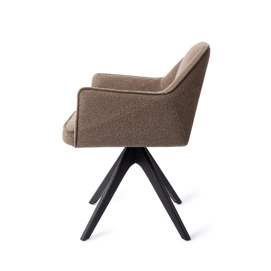Tome Idaho Potato Eetkamerstoel Revolve Oak Black
