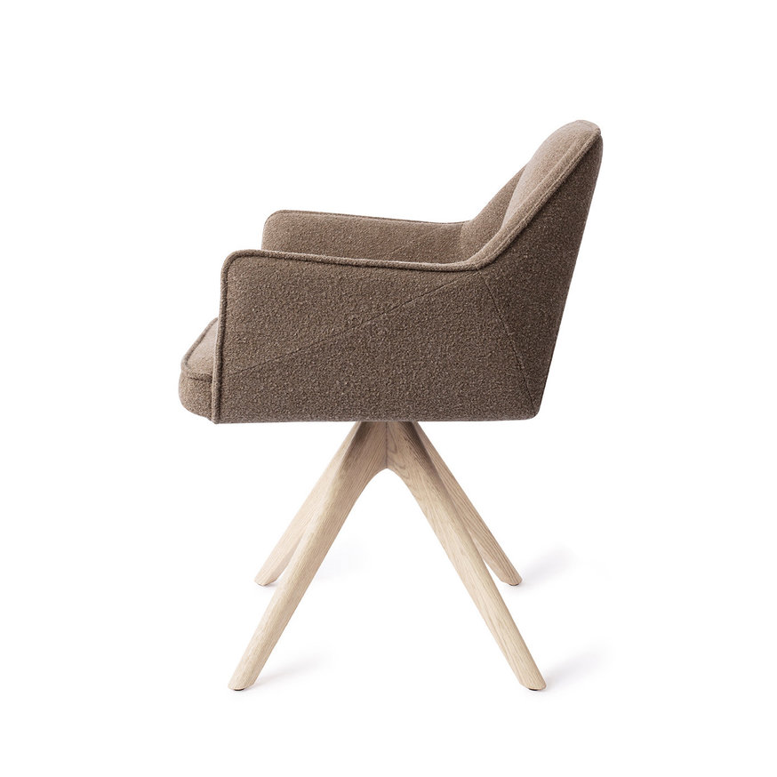 Tome Idaho Potato Eetkamerstoel Revolve Oak Bleach