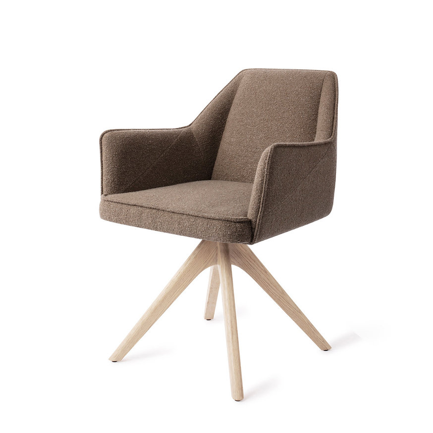 Tome Idaho Potato Eetkamerstoel Revolve Oak Bleach